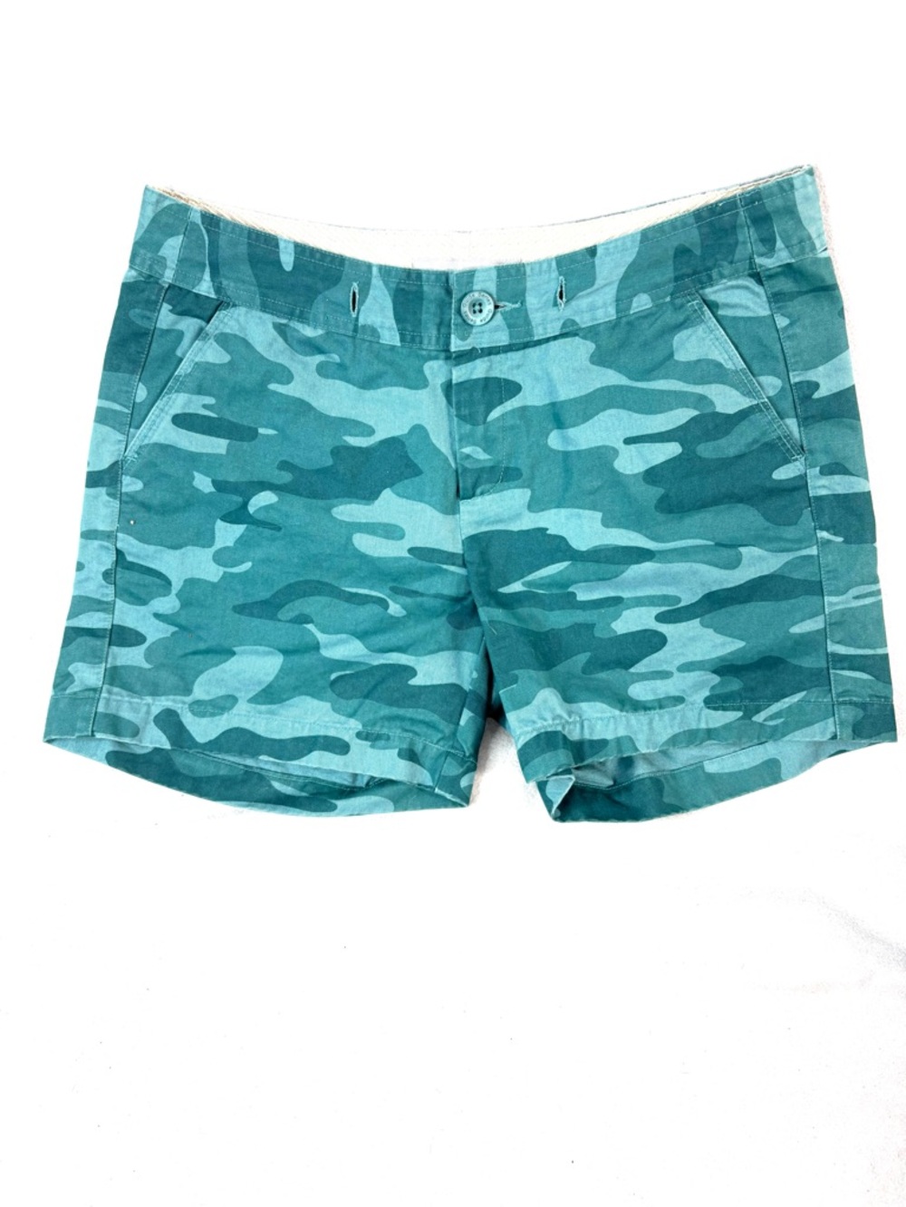 Guide Series 2 Cotton Drawstring Pocketed Camo Athletic Hiking Shorts